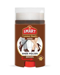 Elite Brown Shoe Polish Cream 12 X  Piece (60 ml)