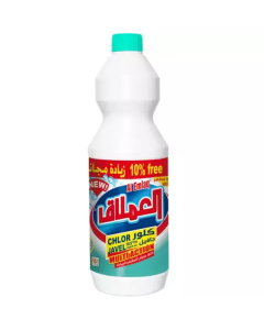 Liquid Bleach 12 X  Plastic Bottle (1 liter)