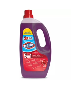 Disinfectant Cleaner -Rose 8 X  Plastic Bottle (1.5 liter)