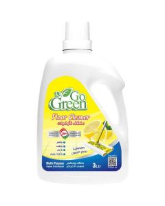 Floor Cleaner with Lemon Scent- Multi Purpose Cleaner & Disinfectant 6 X  Plastic Bottle (3 liter)