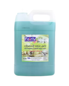 All Purpose Liquid Soap - Jasmin 6 X  Plastic Bottle (4 liter)
