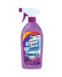 Green Clean Lavendar Disinfectant & Freshener Spray 12 X  Plastic Bottle (500 ml)