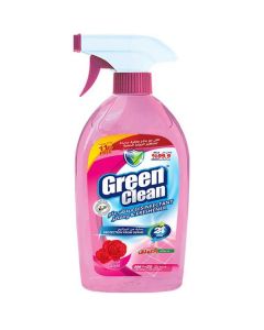 Green Clean Rose Disinfectant & Freshener Spray 12 X  Plastic Bottle (500 ml)