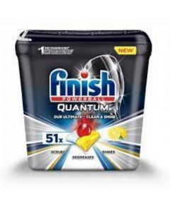 Dishwasher Tablets Quantum Ultimate Lemon Sparkle 4 X  Bucket 