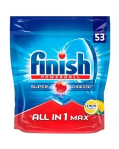 Dishwasher Detergent Tablets All in 1 Max - Lemon 4 X  Pouch 