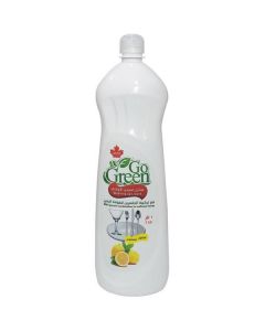 Dishwashing Liquid - Lemon with Glycerin Combination for Softness Hands 12 X  Plastic Bottle (1 liter)