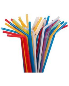 Straws Flexible 6mm 10000 X  Piece 