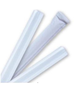 Transparent and Wrapped Straight Straws 5000 X  Piece 