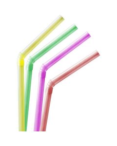 Coloured Drinking Straws 10000 X  Piece 