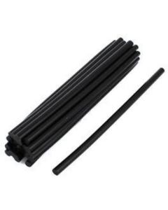 Plastic Straight Drinking Straw (7*195mm) - Black 5000 X  Piece 