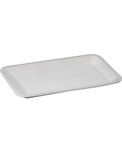 Rectangular White Absorbent Foam Tray for Meat 500 X  Tray 