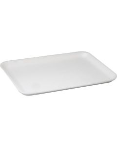 Rectangular White Foam Disposable Trays (Family Tray) 100 X  Tray 