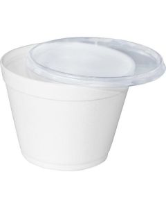 Foam Container with Lid 500 X  Piece 