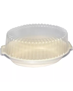 Oval Foam Casserole with Lid (Champagne) 1 X  Foam Box 