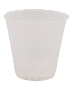 Translucent Plastic Cup with Lid 2500 X  Plastic Cup 