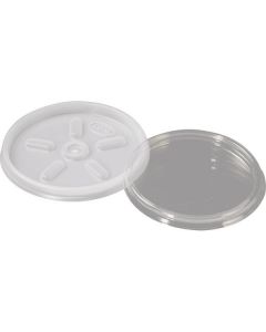 White Clear Cup Lid 1000 X  Piece 