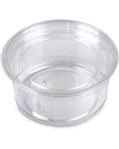 Round Clear Food Container with Lid 500 X  Piece 