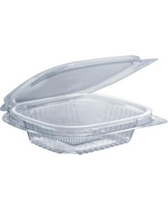 Rectangular Clear Container with Hinged Lid 600 X  Plastic Box 