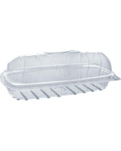 Clear Hot Dog Box 300 X  Plastic Box 