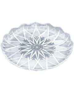 Round Clear Sweet Tray   