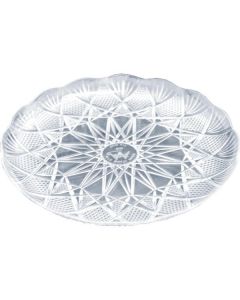 Round Clear Sweet Tray   