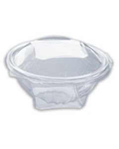 Round Clear Salad Container Bowl with Hinged Dome Lid 300 X  Piece 