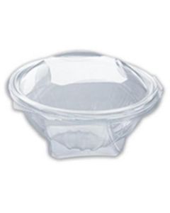 Round Clear Salad Container Bowl with Hinged Dome Lid 300 X  Piece 