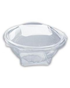 Round Clear Salad Container Bowl with Hinged Dome Lid 300 X  Piece 