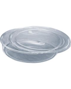 Round Clear Plastic Container PET with Lid 100 X  Plastic Box 