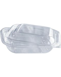 Square Clear Salad Bowl with Clear Lid (Comb) 240 X  Piece 