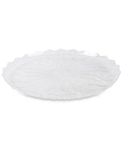 Clear Round Tray 27 Cm - UAE   