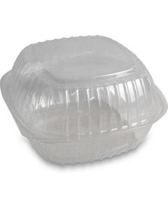 Burger Pet Clear Food Container Large 250 X  Piece 