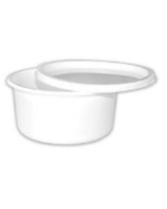 Round Plastic Container with Lid 1000 X  Plastic Box 