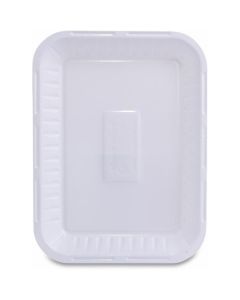 Rectangular White Plastic Tray 1000 X  Tray 