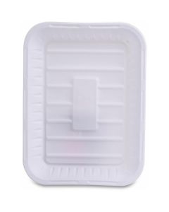 Rectangular White Plastic Tray 1000 X  Tray 