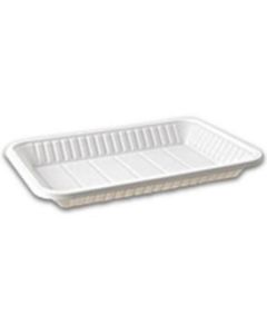 Rectangular White Plastic Tray 500 X  Tray 