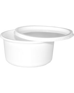 Round Plastic Container with Lid PS 1000 X  Plastic Box 