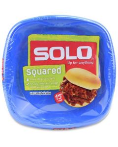 Square Plastic Plate 9 inch 180 X  Piece 