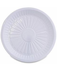 Round White Plastic Plate 7 inch #18 50 X  Piece 