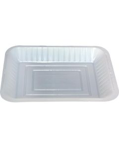 Rectangular Plastic Tray - White 1000 X  Tray 