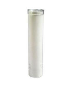 Plastic Cup Dispenser (4 oz-10 oz)- White 1 X  Plastic Cup 