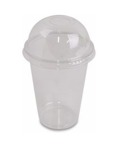 Clear Plastic Cup with Lid 1000 X  Plastic Cup 