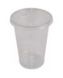 Clear Plastic Cup with Lid 1000 X  Plastic Cup 