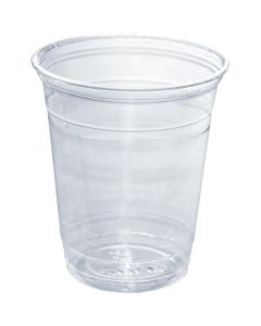 Clear Plastic Cup with Lid PET 1000 X  Piece 