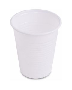 Plastic Cup 6/7 oz Eco - White 1000 X  Plastic Cup 