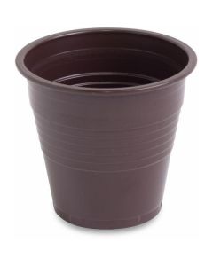 Plastic Hot Cup for Coffee - Brown 2000 X  Plastic Cup 