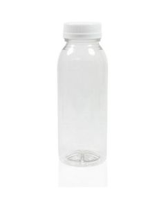 Clear Round Plastic PET Bottle with Lid 200 X  Piece (200 ml)