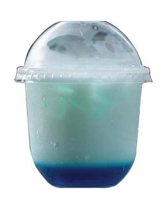 Plastic Ice Cream Cup Clear U-Shape 1000 X  Plastic Cup 