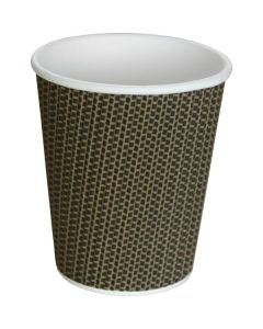 Ripple Wrap Hot Cup - Checker 1000 X  Piece 