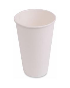 Paper Hot Cup with Lid S-Poly - White 1000 X  Piece 